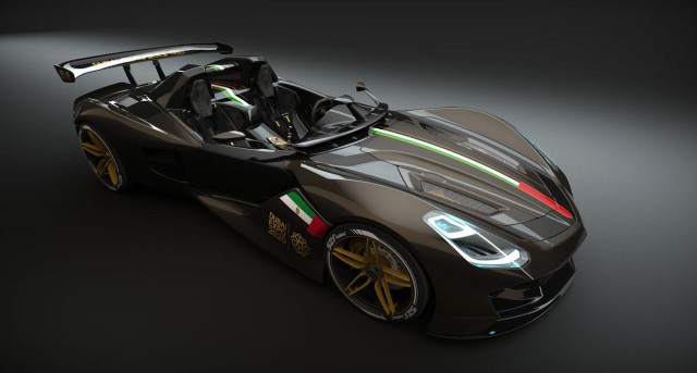 Dubai Roadster Sports Car Imagined 