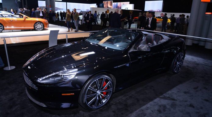 New York 2014: Aston Martin V8 Vantage GT and DB9 Carbon Edition