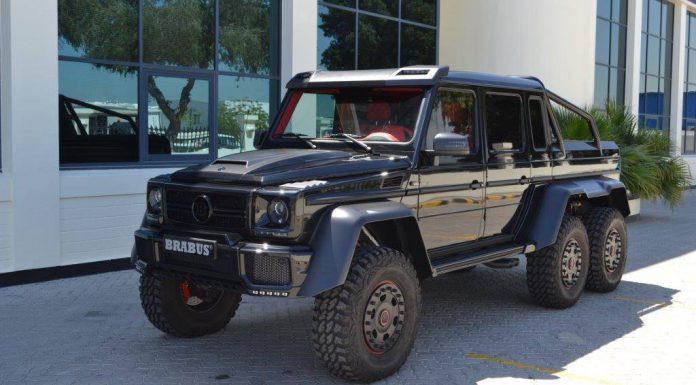 Brabus B63S 700 6x6 in Dubai 