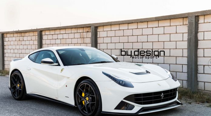 White Ferrari F12 Berlinetta by ByDesign Motorsports 