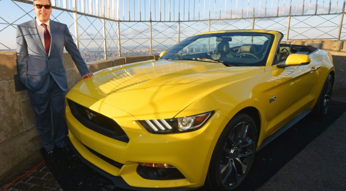 Ford Mustang GT Convertible Arrives on Empire State Building