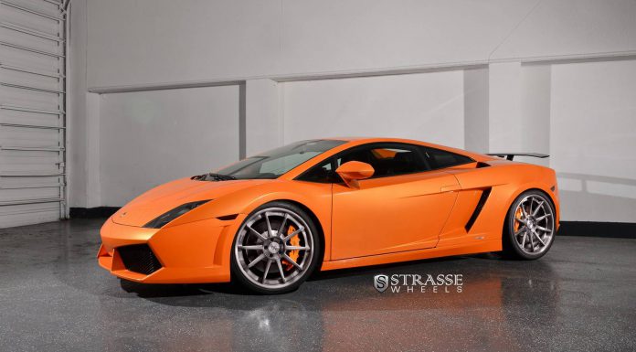 Arancio Borealis Lamborghini Gallardo LP550-2 with Strasse Wheels