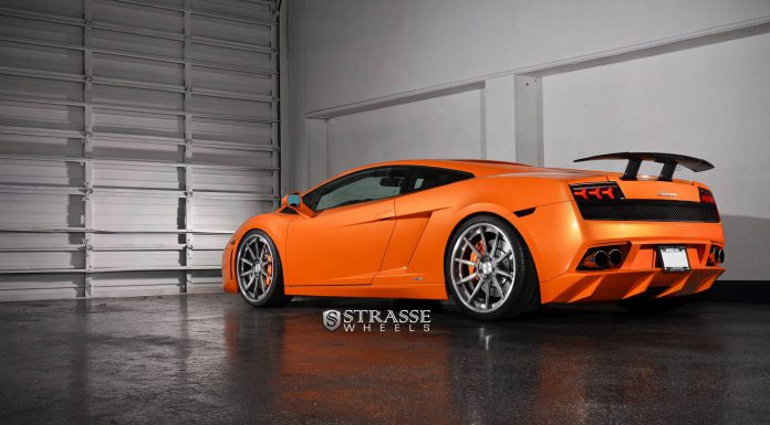 Arancio Borealis Lamborghini Gallardo LP550-2 with Strasse Wheels