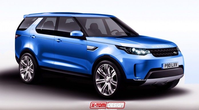 Upcoming Land Rover Discovery Sport Imagined