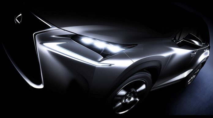 Production-Ready Lexus NX SUV Teased Before Beijing Motor Show
