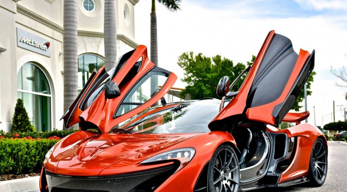 Photo of the Day: Volcano Orange McLaren P1 