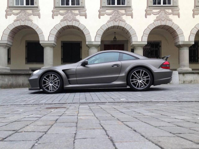  Matt Grey Mercedes-Benz SL65 AMG by Elite Garage 