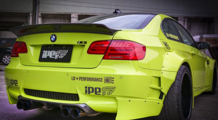 Lime Green BMW E92 M3 Coupe by iPE and Liberty Walk