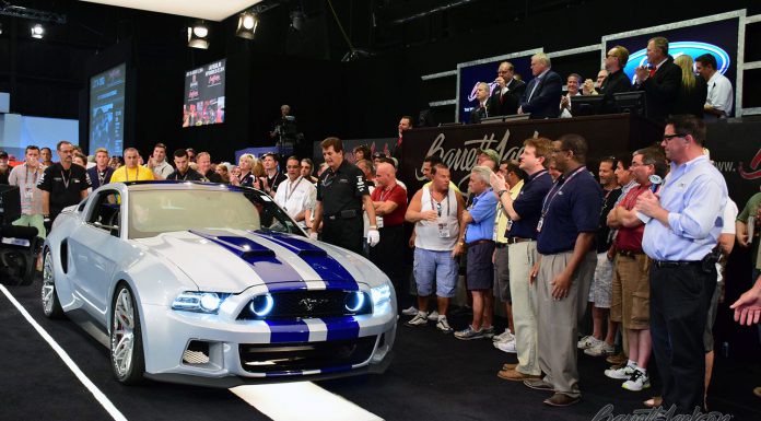 Need For Speed Ford Mustang Auctions for $300,000 at Barrett-Jackson
