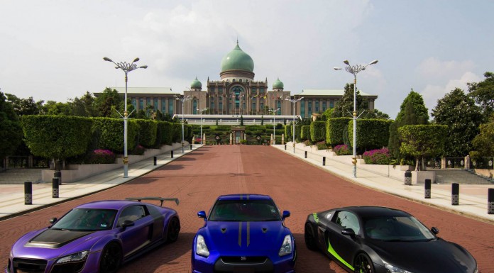 Double Audi R8 PPI Razor + Nissan GT-R Photoshoot in Malaysia 