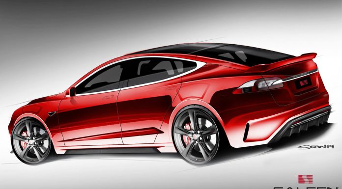 Saleen Previews Modified Tesla Model S