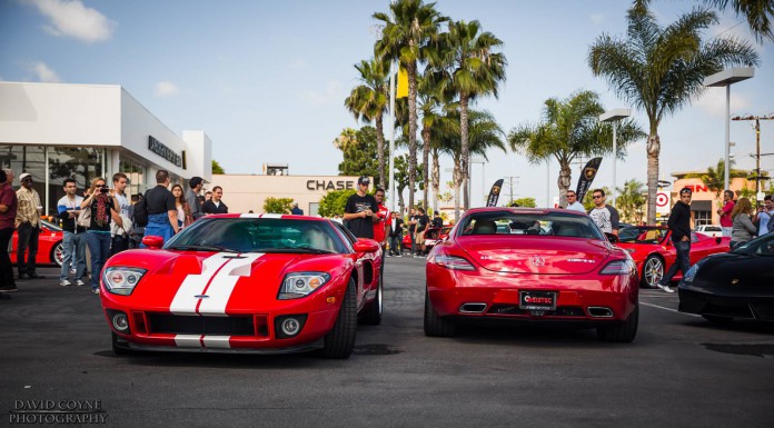 Ford GT and Mercedes-Benz SLS AMG 