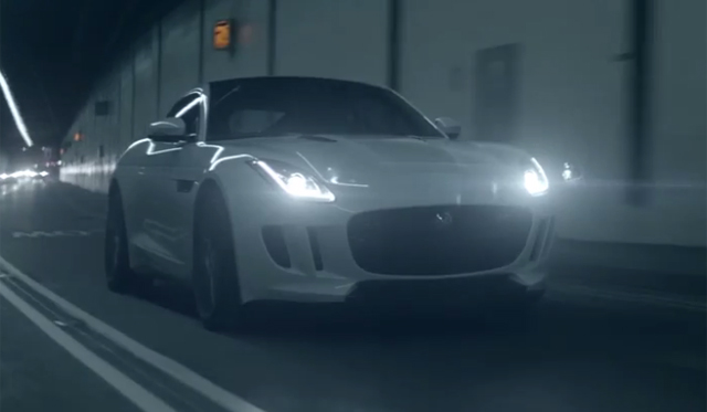 Jaguar F-Type Coupe Stars In New 'The Art of Villiany' Commercial