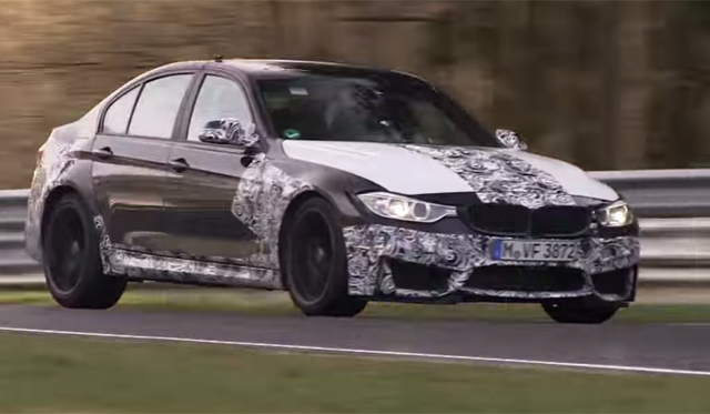 Video: 2014 BMW M3 Sounds Brutal on the Nurburgring!