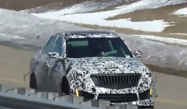 Hear the 2015 Cadillac CTS-V Roar During Testing