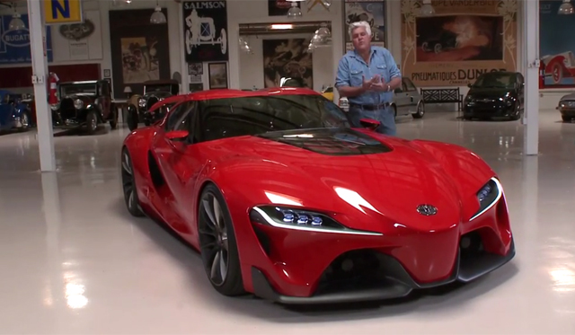 Jay Leno Gets Exclusive Tour of Toyota FT-1