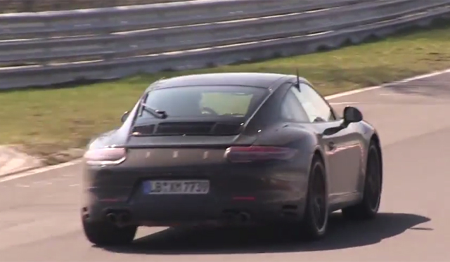 Is This Porsche's New Turbo Flat-Four Testing at the Nurburgring?