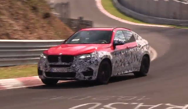 Video: Next-Generation 2015 BMW X6 M Tests at the Nurburging