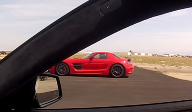 Video: Renntech Mercedes-Benz E63 AMG vs Weistec SLS AMG