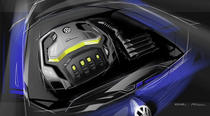 Volkswagen Golf R 400 Concept Previewed Before Beijing