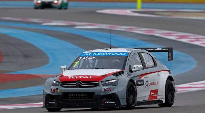 FIA WTCC: Citroen Dominates Race of France Flawless 