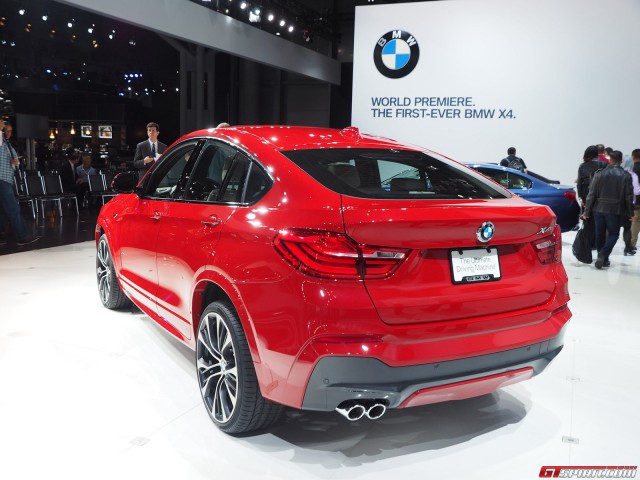 BMW X4 at the New York Auto Show 2014
