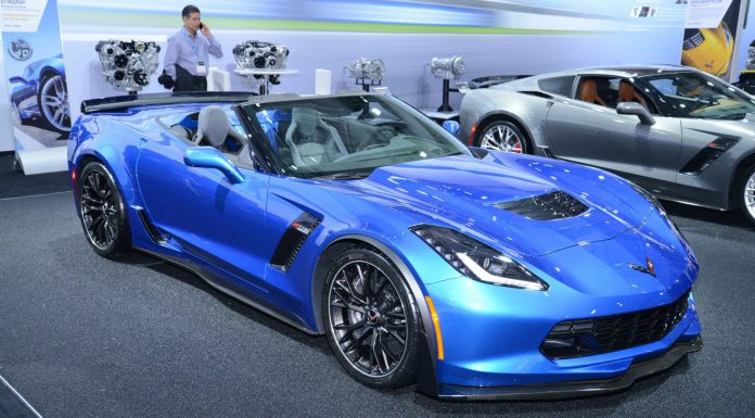 Corvette Z06 Convertible at New York Auto Show 2014