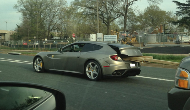 Ferrari FF Spotted in the U.S. Packing Some Wood...