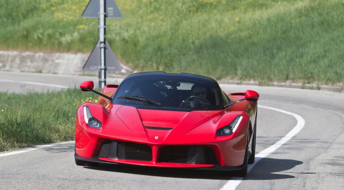 LaFerrari laps the Top Gear Test Track