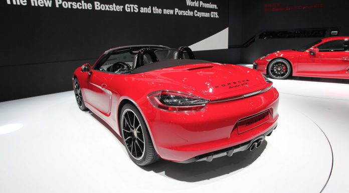 Porsche Boxster GTS at Beijing Motor Show 2014