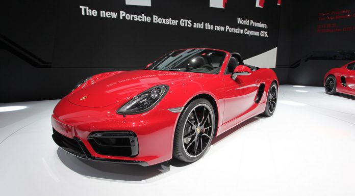 Porsche Boxster GTS at Beijing Motor Show 2014