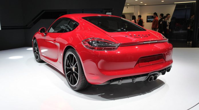 Porsche Cayman GTS at Beijing Motor Show 2014