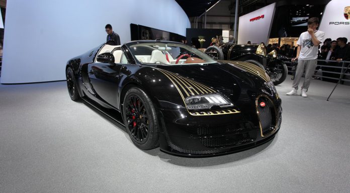 Bugatti Veyron Grand Sport Vitesse Black Bess at Beijing Motor Show 2014