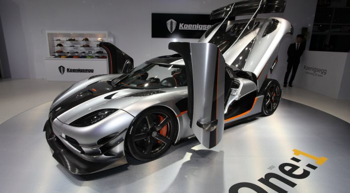 Koenigsegg One 1 at Beijing Motor Show 2014