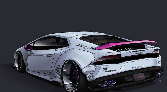 Liberty Walk Lamborghini Huracan Imagined Again