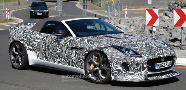 Jaguar F-Type RS Spied for the First Time