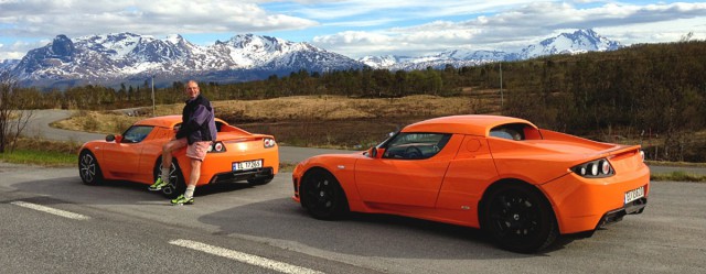 Meet “Tesla Jens" from the Arctic Circle; Owns 7 Tesla Cars
