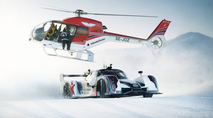 Jon Olsson Drifts His Rebellion R2K Uphill in the Snow!