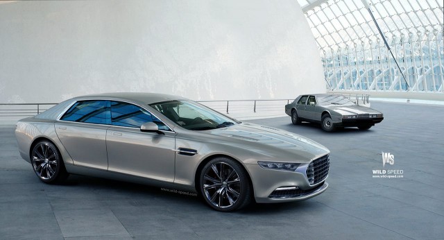 New Aston Martin Lagonda Sedan Rendered