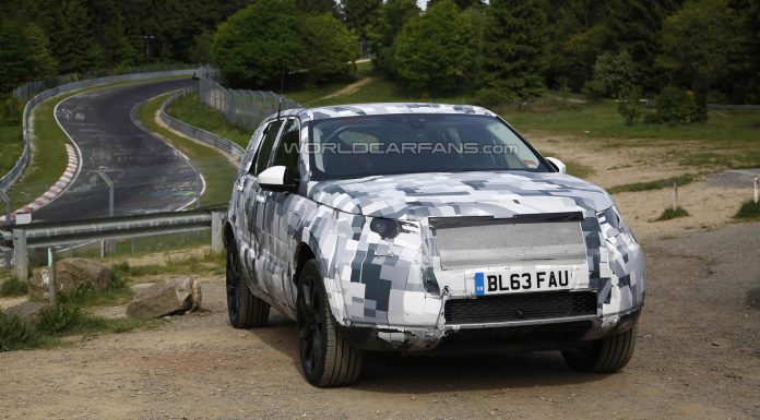 Land Rover Discovery Sport Spied Testing Near the Nurburgring