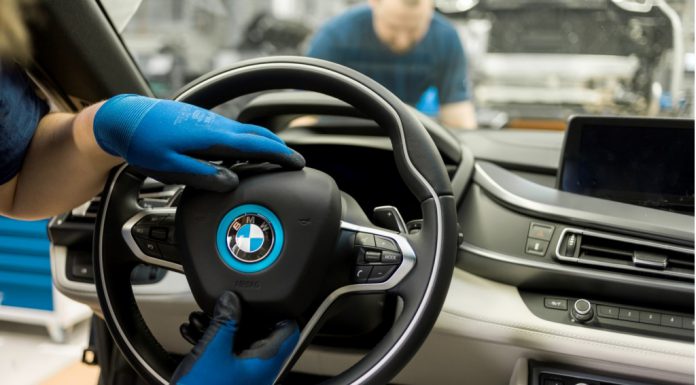 Behind Production of the BMW i8 Hybrid Sports Car