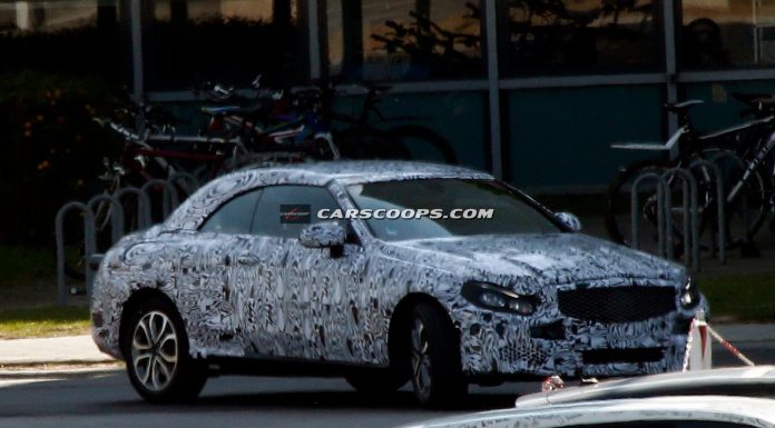 Mercedes-Benz C-Class Cabriolet Spied