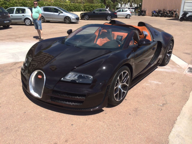 Brown Carbon Bugatti Veyron Grand Sport Vitesse For Sale
