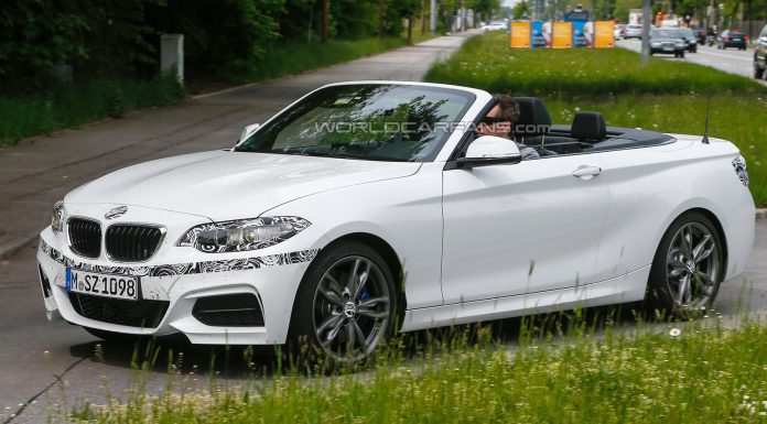 BMW 2-Series Cabriolet Tests With Little Camo