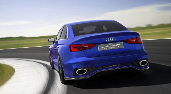 Video: Audi A3 Clubsport Quattro Concept Showcases Huge Air Brake!