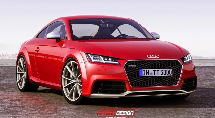 Updated Audi TT RS Rendered