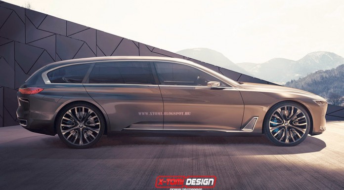 BMW Vision Future Concept Rendered as Estate