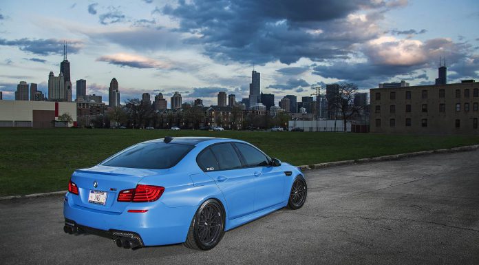 Yas Marina Blue BMW F10 M5 by IND 