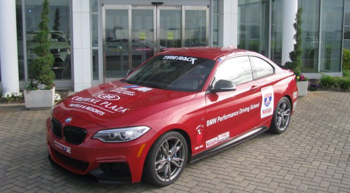 Stock BMW M235i Competing in One Lap of America