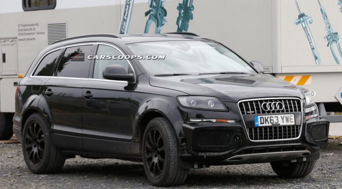 Future Bentley SUV Spied Disguised as Audi Q7
